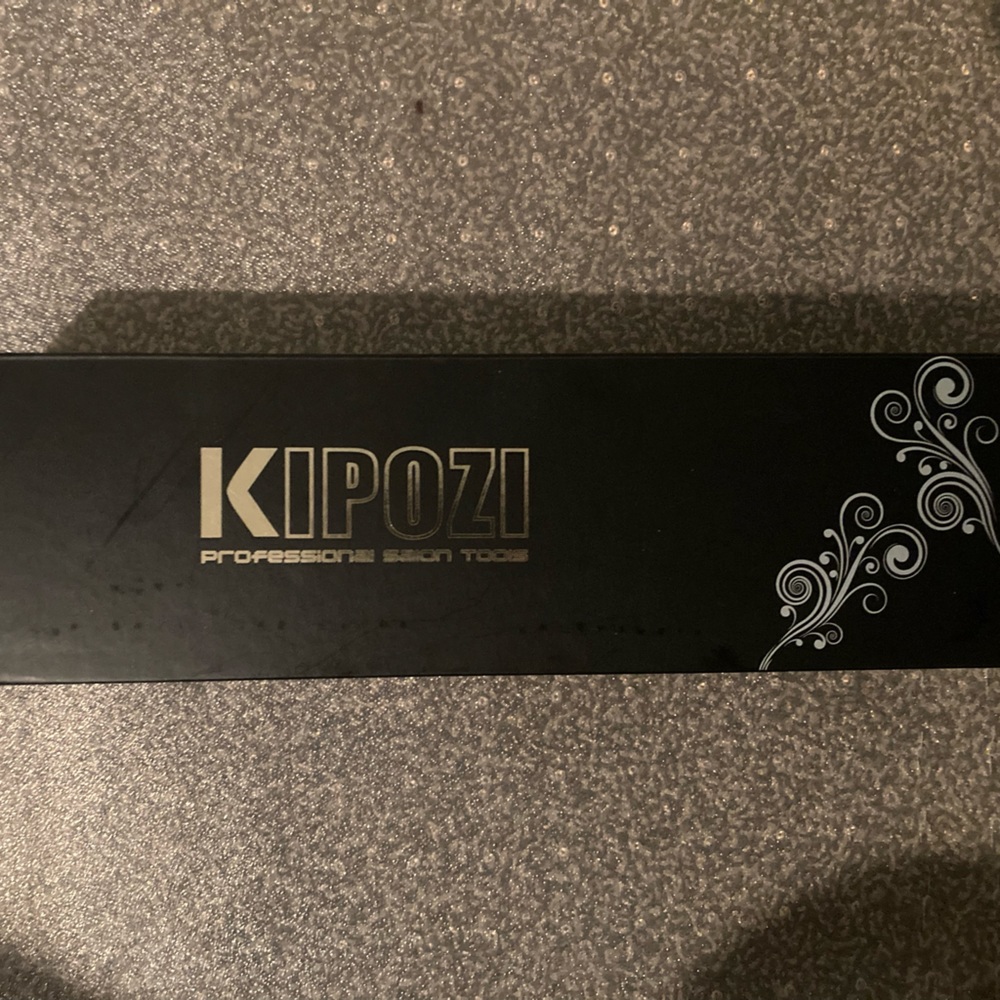 KIPOZI 1 Inch Pro Titanium Dual Voltage Flat Iron for Hair